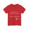 T-shirt rouge la différence entre