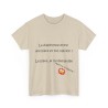 T-shirt sable la différence entre