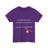 T-shirt violet la différence entre