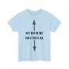 T-shirt Mi-homme mi-cheval bleu ciel