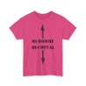 T-shirt Mi-homme mi-cheval fuchsia