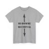 T-shirt Mi-homme mi-cheval gris