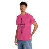 homme avec T-shirt Mi-homme mi-cheval fuchsia