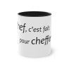 Mug un chef c'est fait noir