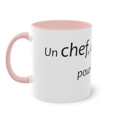 Mug un chef c'est fait rose