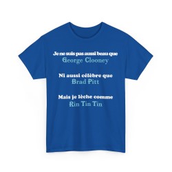 Tshirt je ne suis pas aussi beau bleu royal