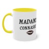 Mug Madame Connasse jaune