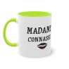 Mug Madame Connasse vert Clair