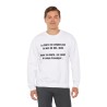 homme avec Sweat la bière ne soigne pas le mal couleur blanc