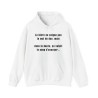 Hoodie blanc la bière ne soigne pas le mal