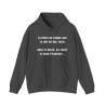 Hoodie gris foncé la bière ne soigne pas le mal
