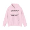 Hoodie rose la bière ne soigne pas le mal