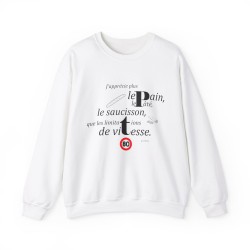 Sweat j'apprécie plus le pain blanc