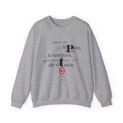 Sweat j'apprécie plus le pain gris