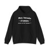 Hoodie pas besoin d'abdos noir