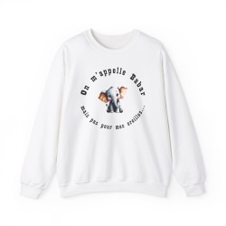 Sweat on m'appelle Babar blanc