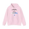 Hoodie Je m'en fou rose