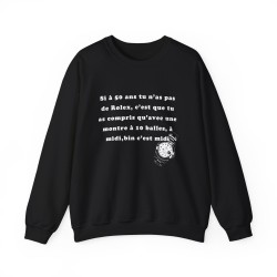 Sweat si à 50 ans tu n'as pas de Rolex noir
