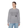femme avec Sweat si à 50 ans tu n'as pas de Rolex gris
