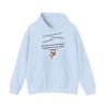 Hoodie T'as l'air malade  bleu c