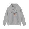 Hoodie T'as l'air malade  gris