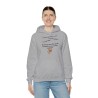 femme avec Hoodie T'as l'air malade  gris