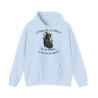 Hoodie Skull Je vous dérange couleur bleu ciel