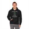 homme avec Hoodie Skull Je vous dérange couleur noir