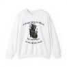 Sweat Skull Je vous dérange couleur Blanc