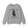 Sweat Skull Je vous dérange couleur gris