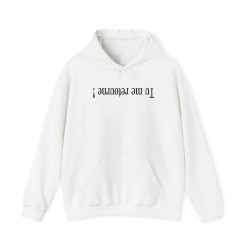 Hoodie tu me retourne blanc