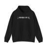 Hoodie tu me retourne noir