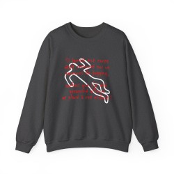 Sweat Si jamais mon corps était retrouvé gris sombre