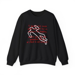 Sweat Si jamais mon corps était retrouvé noir