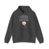 Hoodie aujourd'hui j'ai décidé d'assumer gris sombre