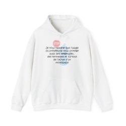 Hoodie je vous rappelle que le préservatif blanc