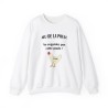 sweat jeu de la poule blanc