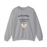 sweat jeu de la poule gris