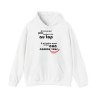 Hoodie je ne peux pas toujours être au top blanc