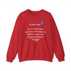 Sweat A part moi ... Y a-t-il une chose rouge