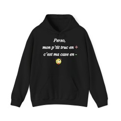 Hoodie Perso, mon p'tit truc en plus noir