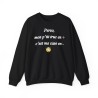 Sweat Perso, mon p'tit truc en plus noir