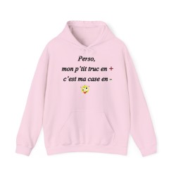 Hoodie Perso, mon p'tit truc en plus rose