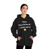 femme avec Hoodie Perso, mon p'tit truc en plus noir