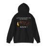 Hoodie mon dos n'est pas une boite vocale noir