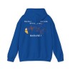 Hoodie mon dos n'est pas une boite vocale royal