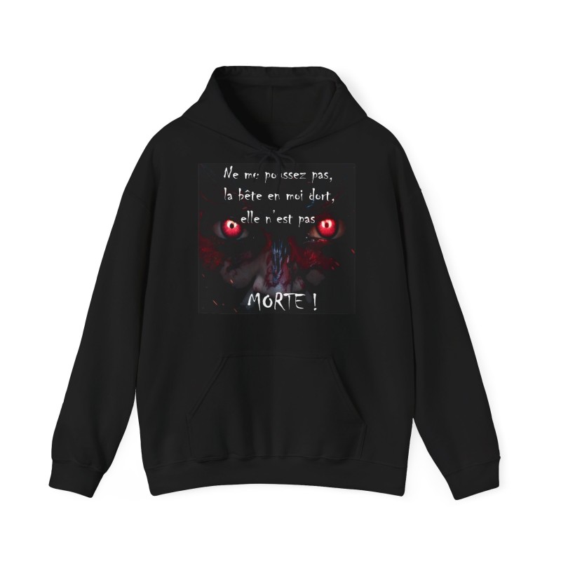 Hoodie SKULL Ne me poussez pas