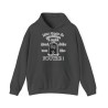Hoodie mon temps de gentillesse à expiré gris foncé