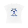 Tshirt Blanc Je suis née ... Stitch