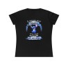 Tshirt noir Je suis née ... Stitch